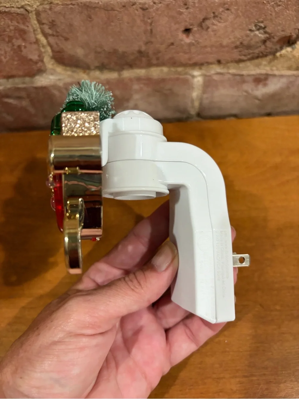 Bath & Body Works Santa Sleigh Christmas Tree Wallflower Plug-In Nightlight